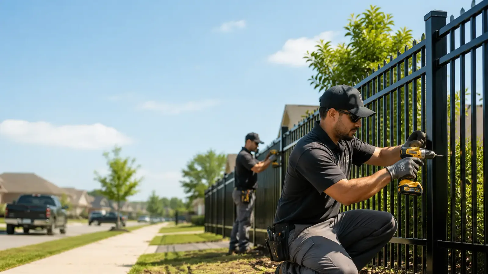 Metal Fence Installation in Hartshorne, OK